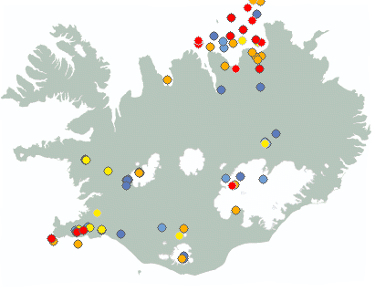 Earthquake map