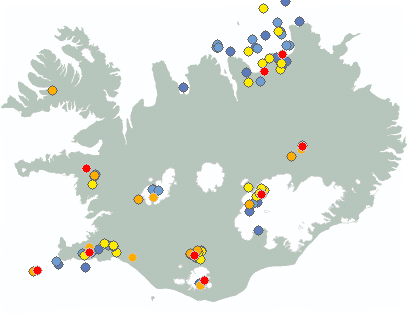 Earthquake map