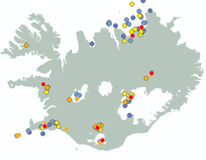 Earthquake map