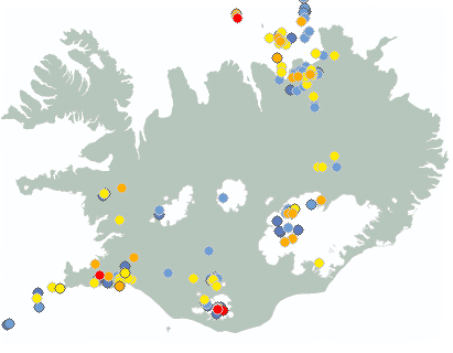 Earthquake map