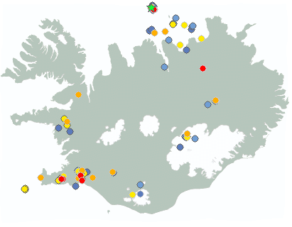 Earthquake map