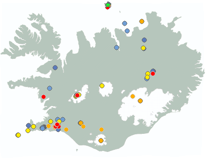 Earthquake map