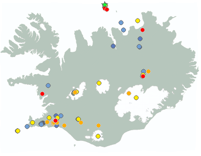 Earthquake map