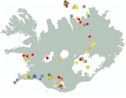 Earthquake map