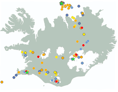 Earthquake map