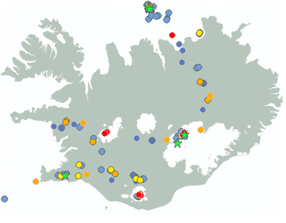 Earthquake map