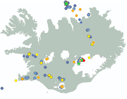 Earthquake map