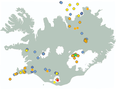 Earthquake map