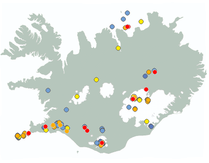 Earthquake map