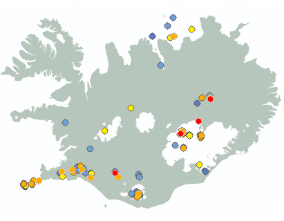 Earthquake map