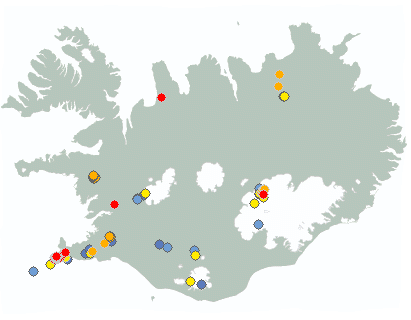 Earthquake map