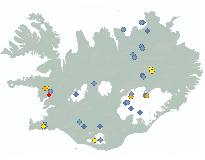 Earthquake map