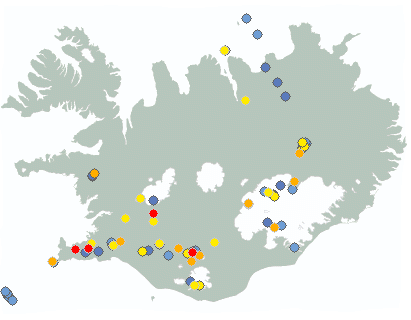 Earthquake map