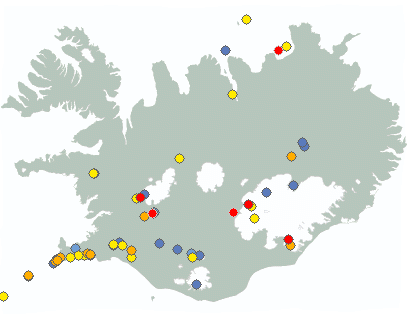 Earthquake map